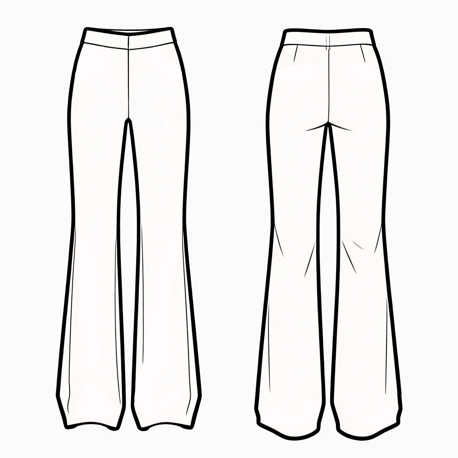 chic bootcut pants a01004 04 chic bootcut pants a01004 04