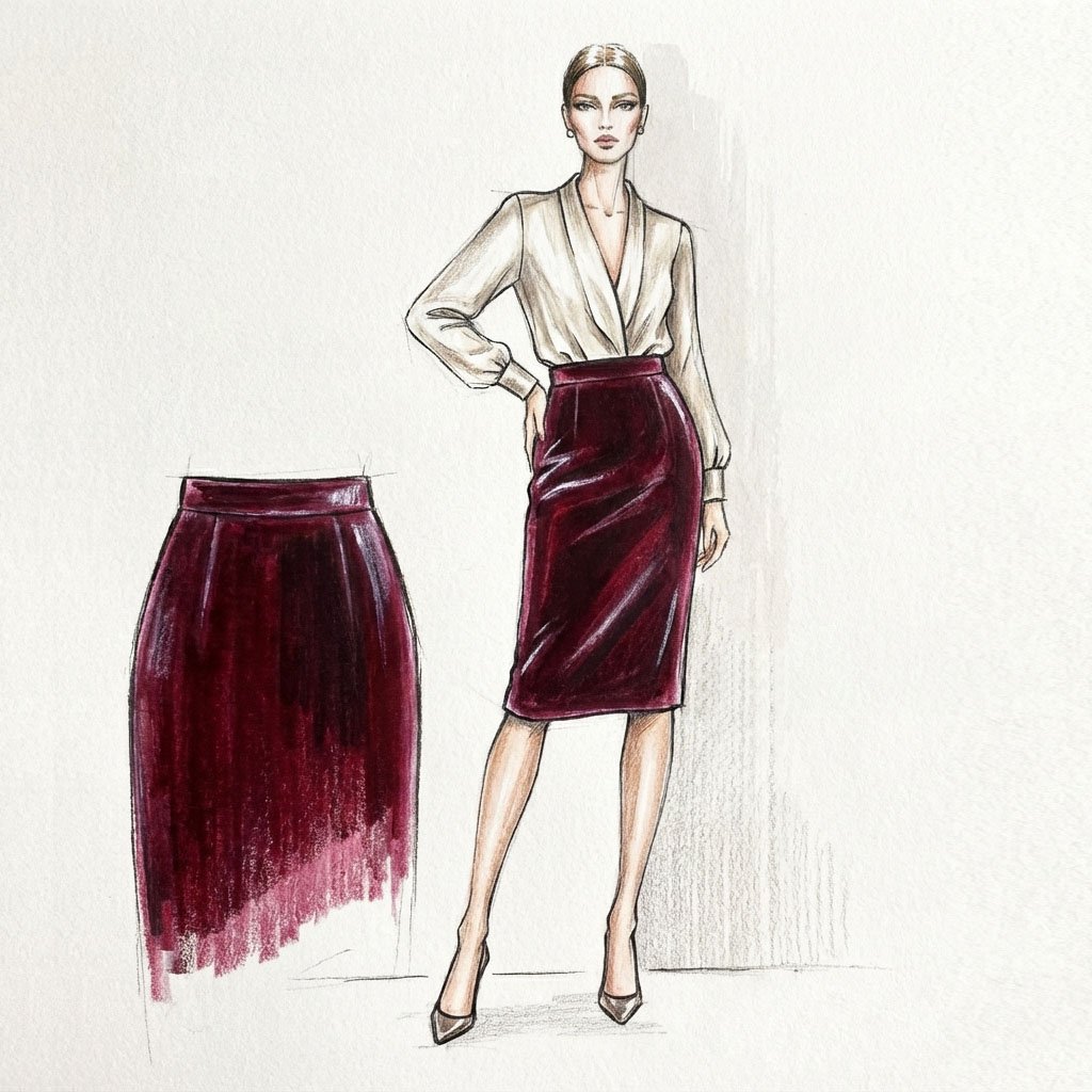 elegant pencil skirt a01003 03 elegant pencil skirt a01003 03