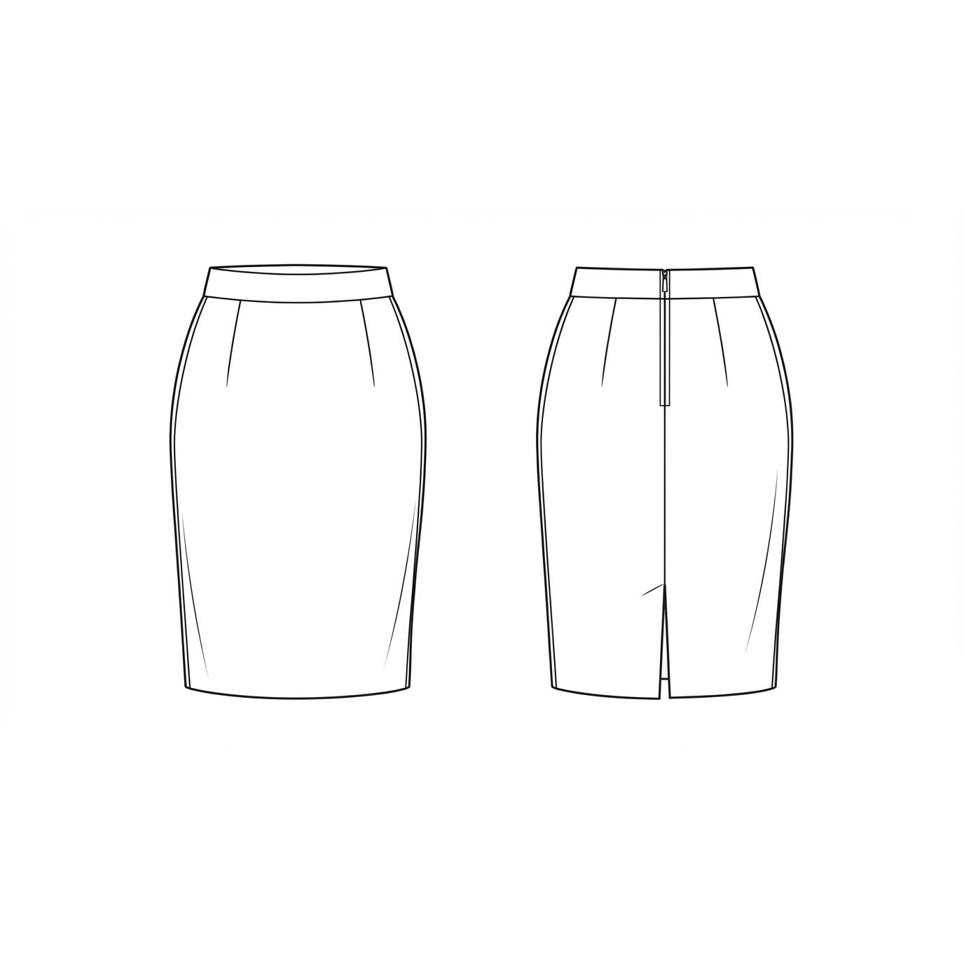 elegant pencil skirt a01003 05 elegant pencil skirt a01003 05